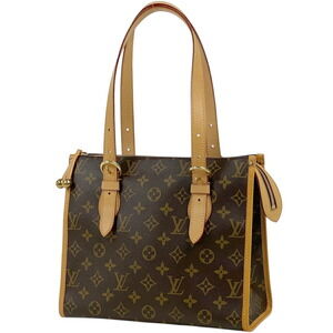 Louis Vuitton Popincourt Shoulder Bag Tote Monogram Brown